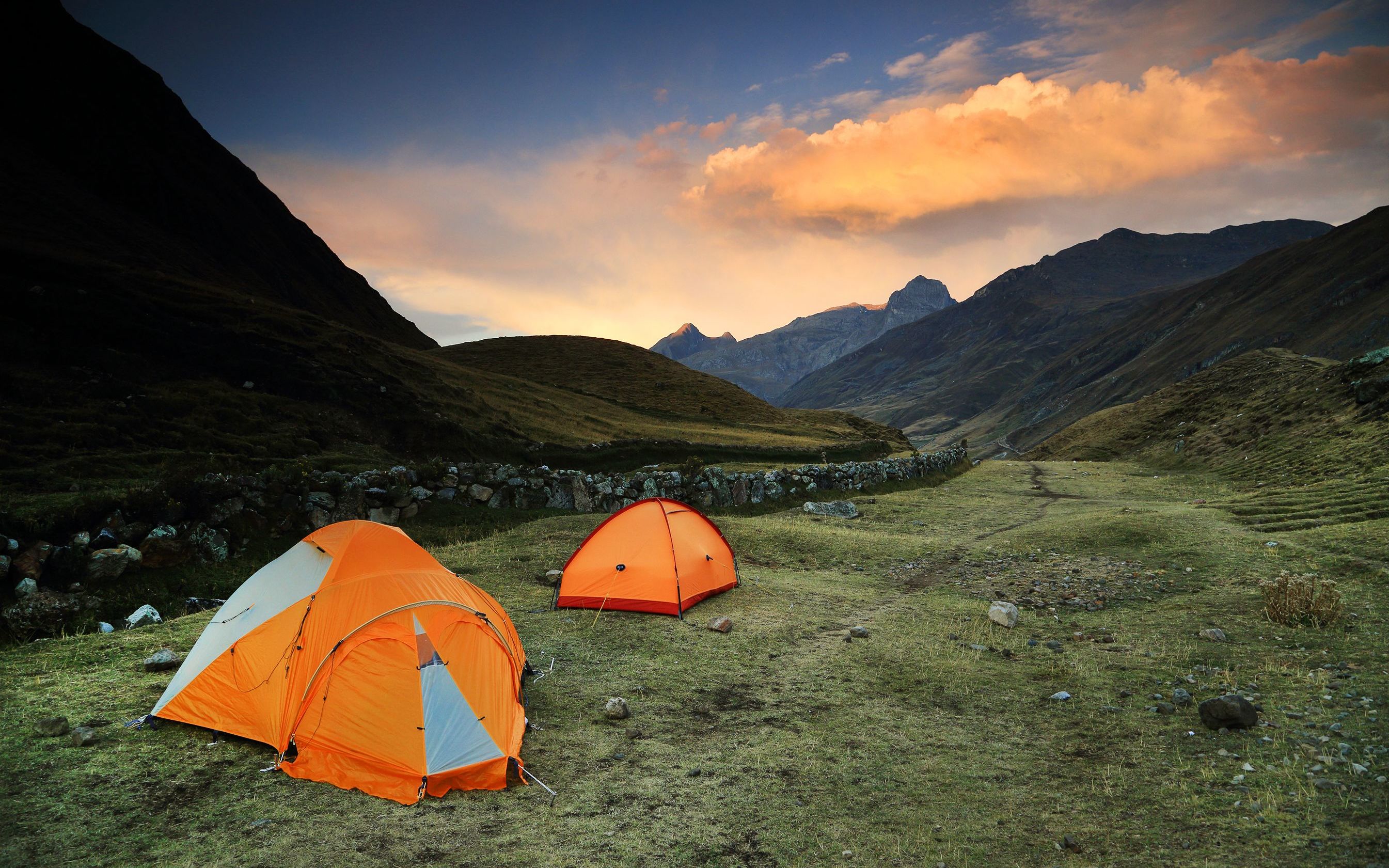 Classic Tent Camping along the Weaver