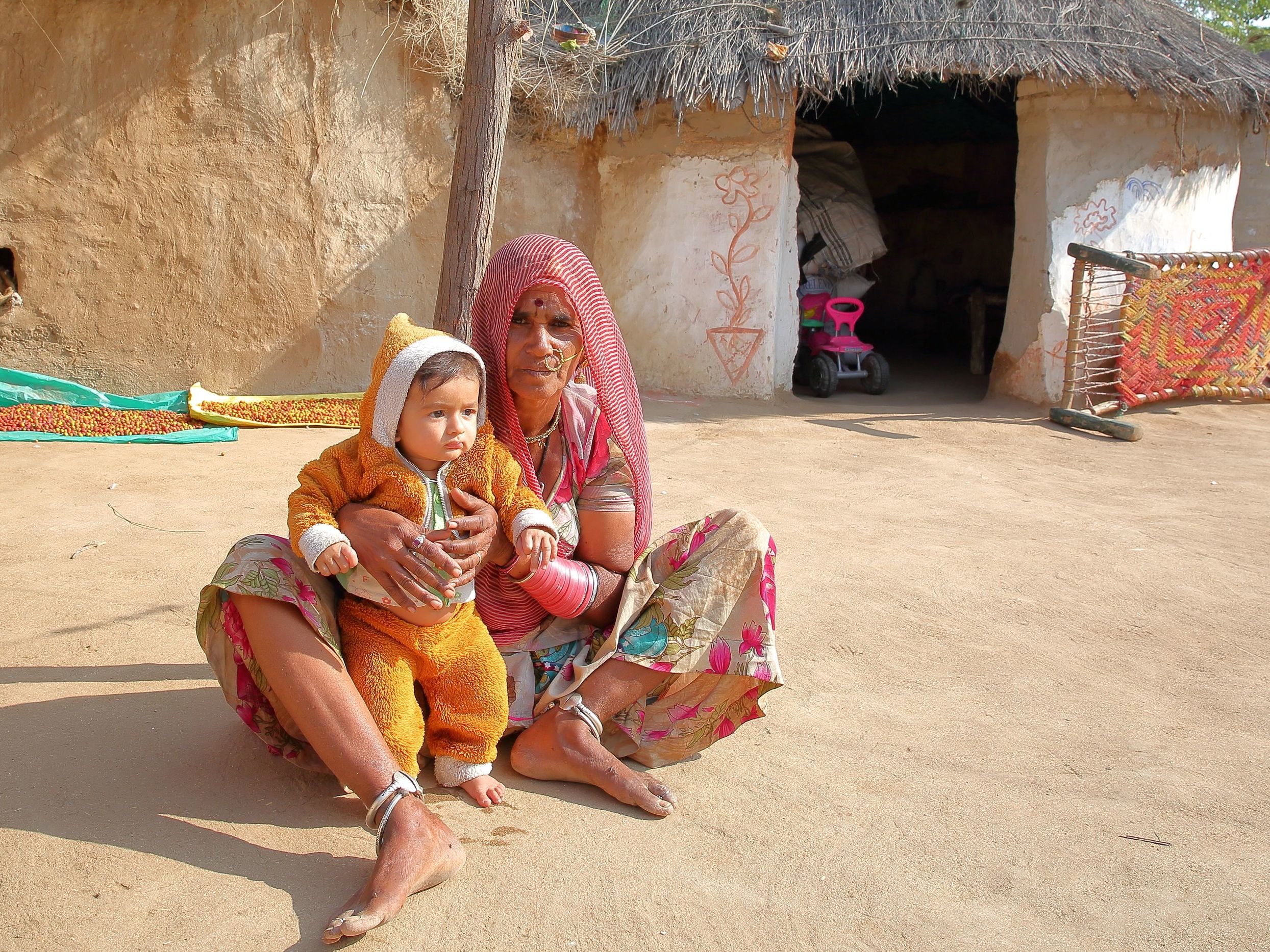Evening Jeep Drive to Explore the Bishnoi Tribal Villages