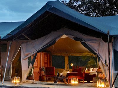 Fly to Nanyuki - Transfer to the Laikipia Plateau