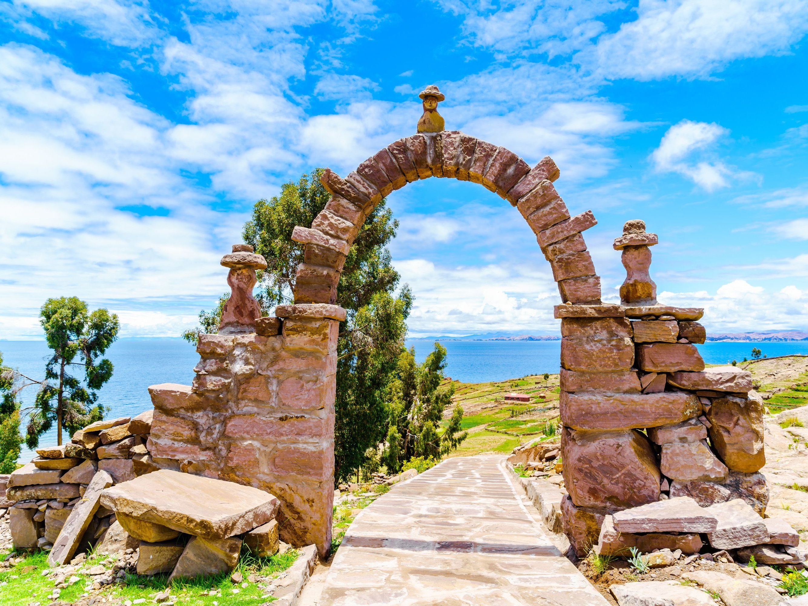 Copacabana and Sun Island Lake Titicaca