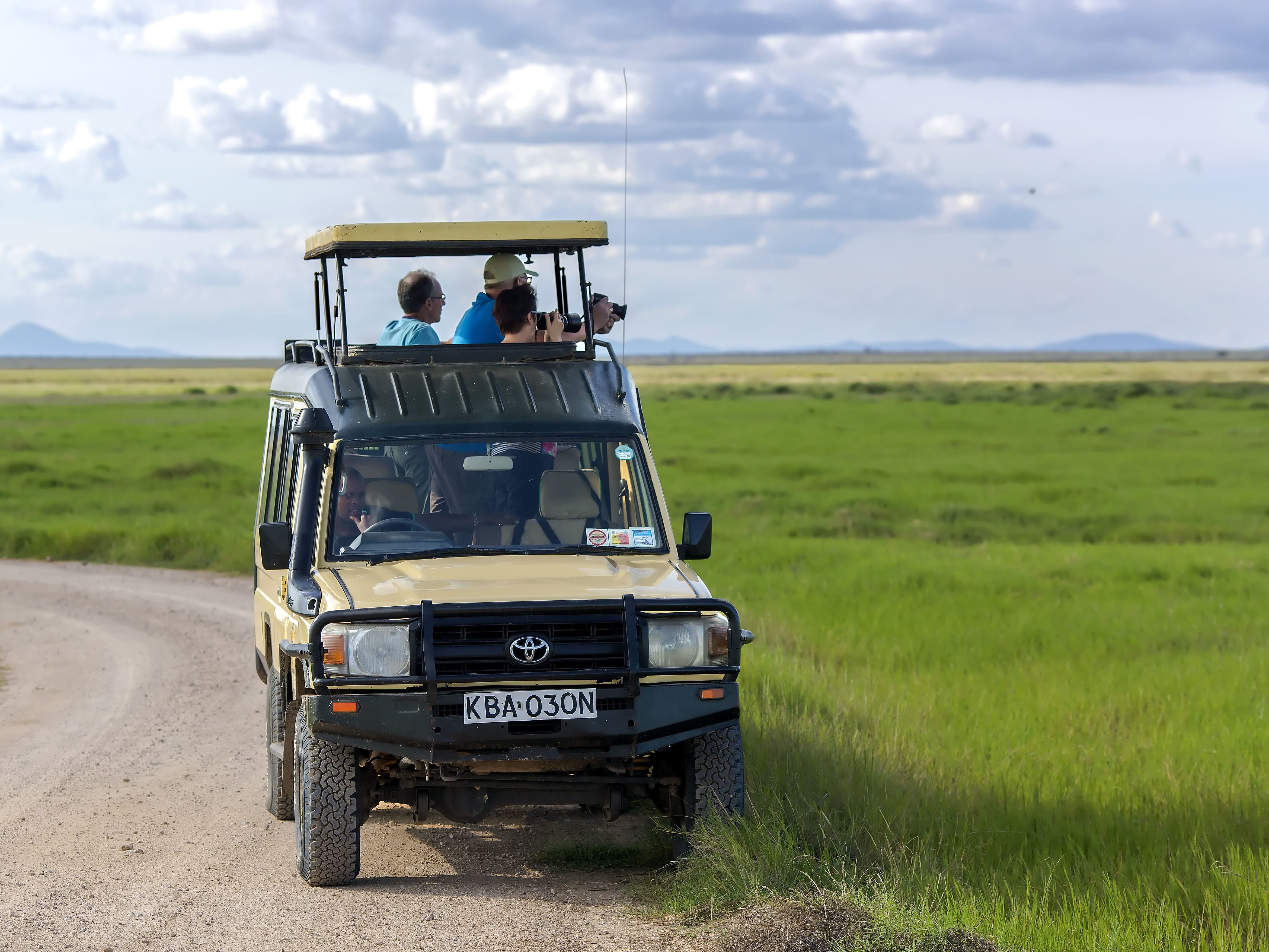 On safari in Tarangire National Park