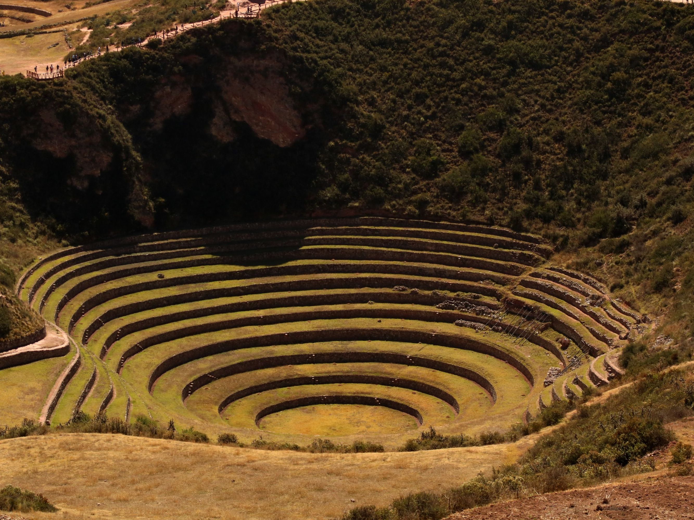 Stand-up Paddleboarding on Lake Huaypo with Visit to Moray and Maras