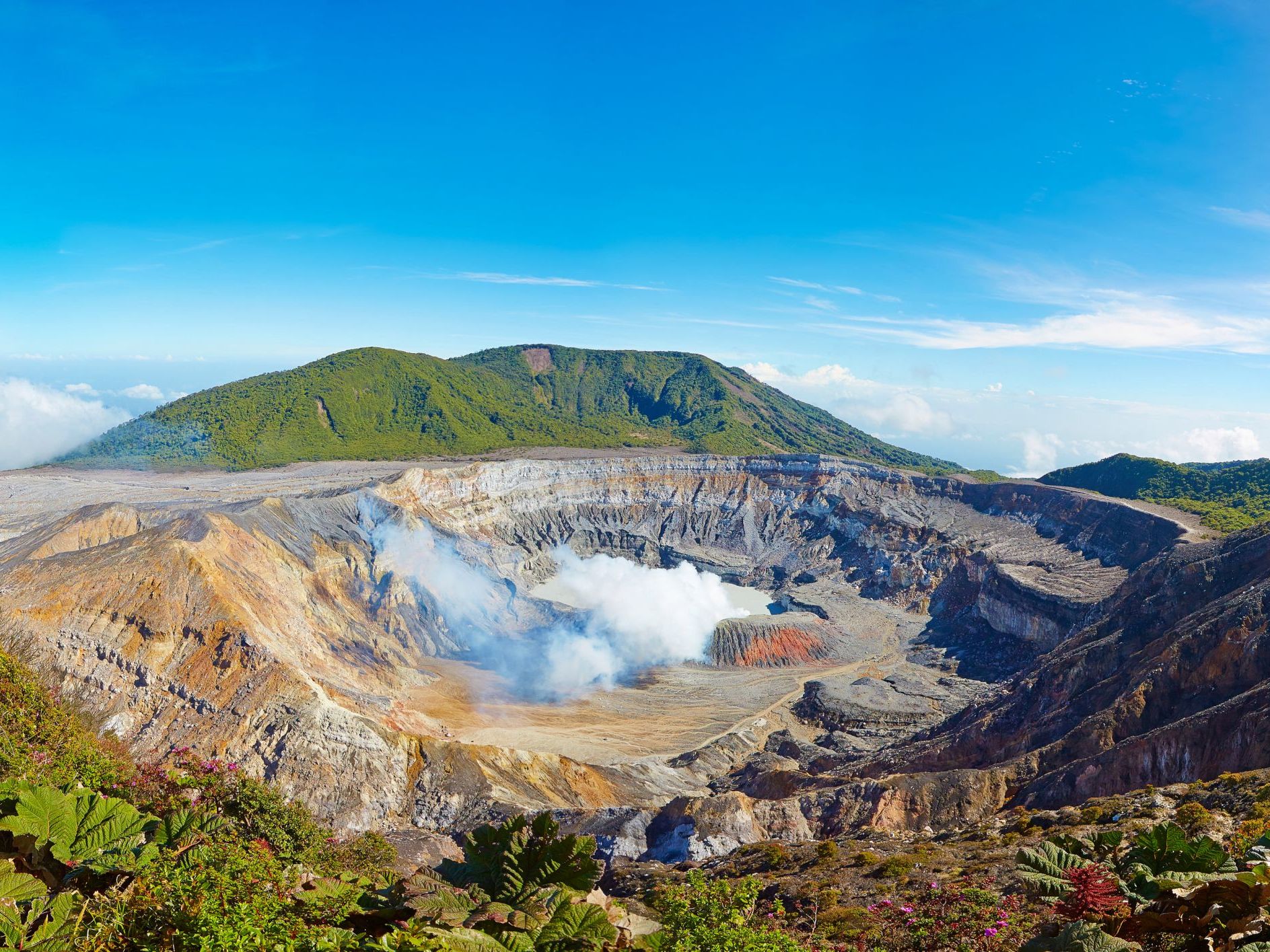 Poas Volcano Crater & La Paz Waterfall Gardens