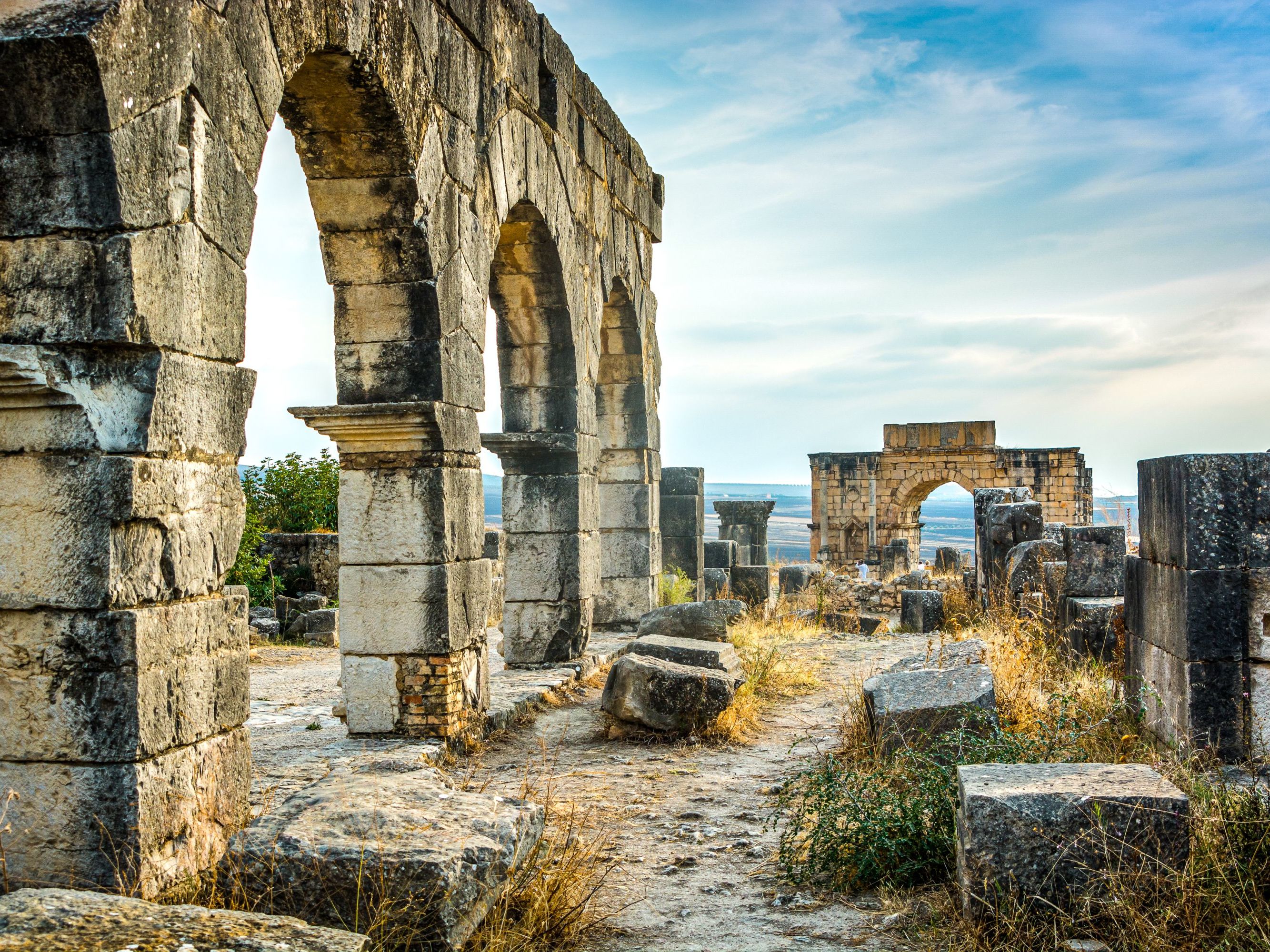 Volubilis, Moulay Idriss & Fez