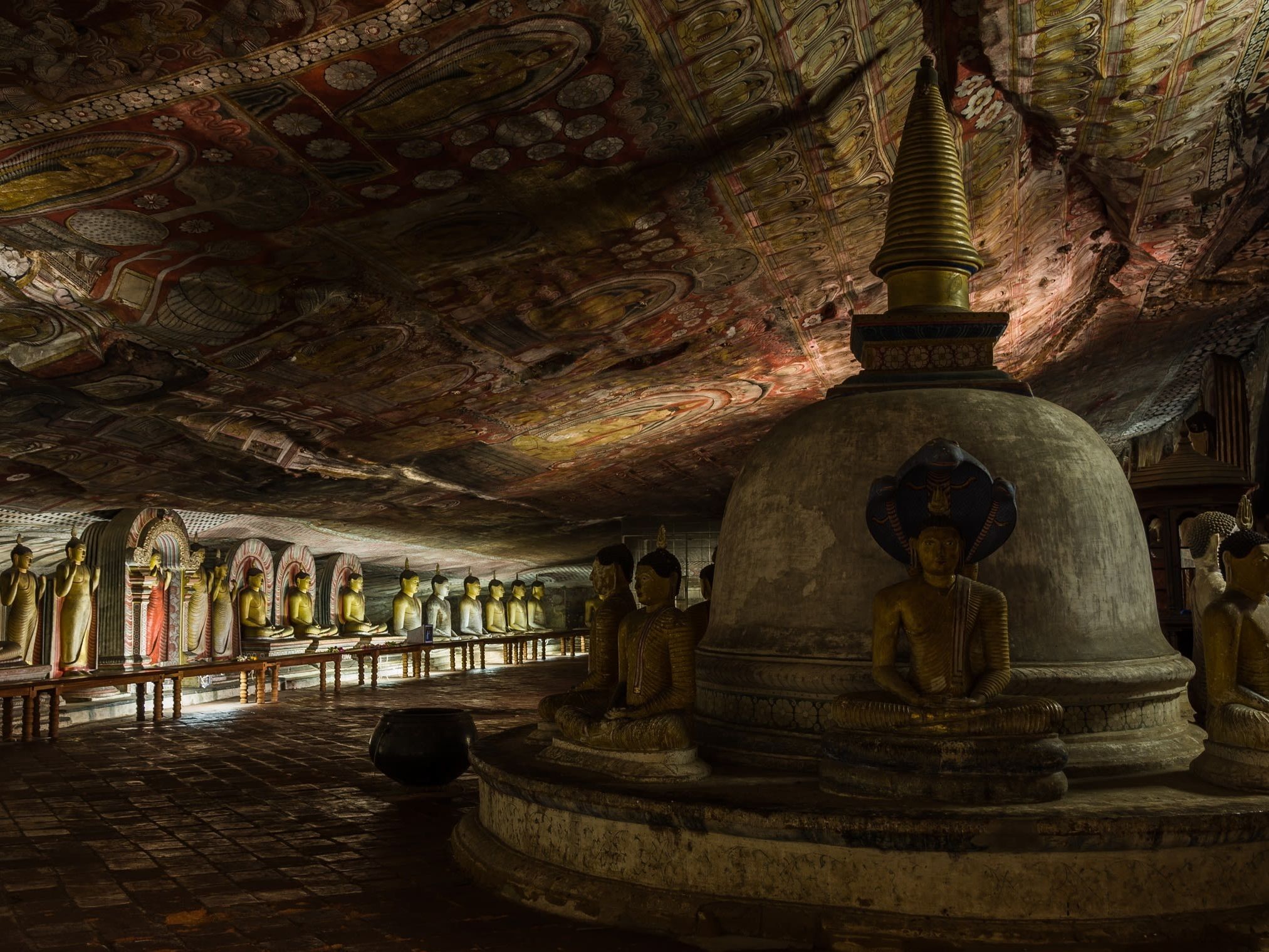 Transfer to Dambulla and Visit Dambulla Cave Temple