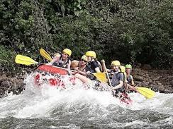 White water Rafting on the Ayung River