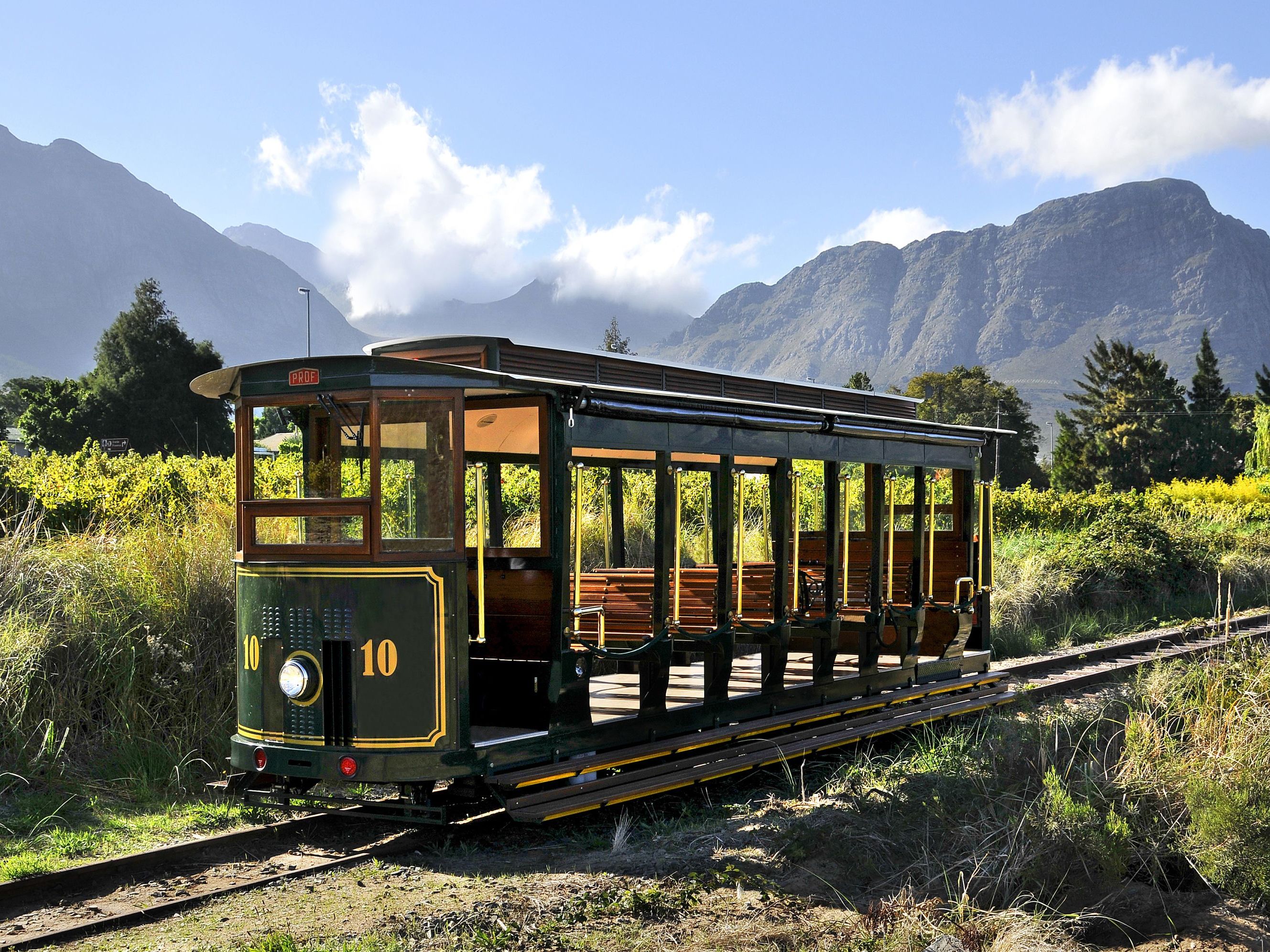 Franschhoek wine tram experience including three wine tastings