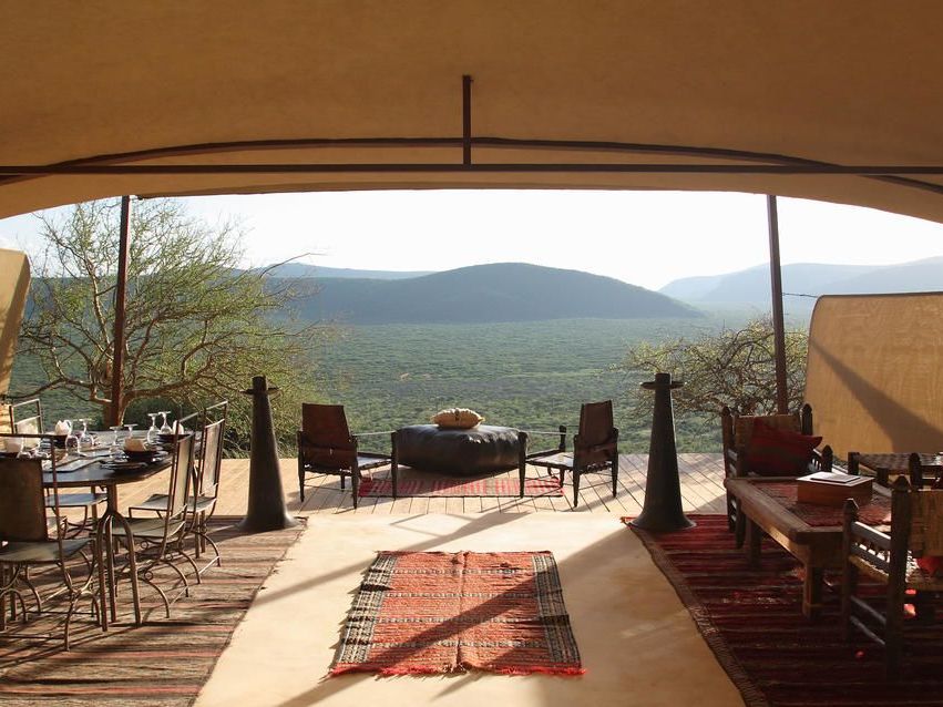 Fly to Saruni Samburu and Kalama Wildlife Conservancy