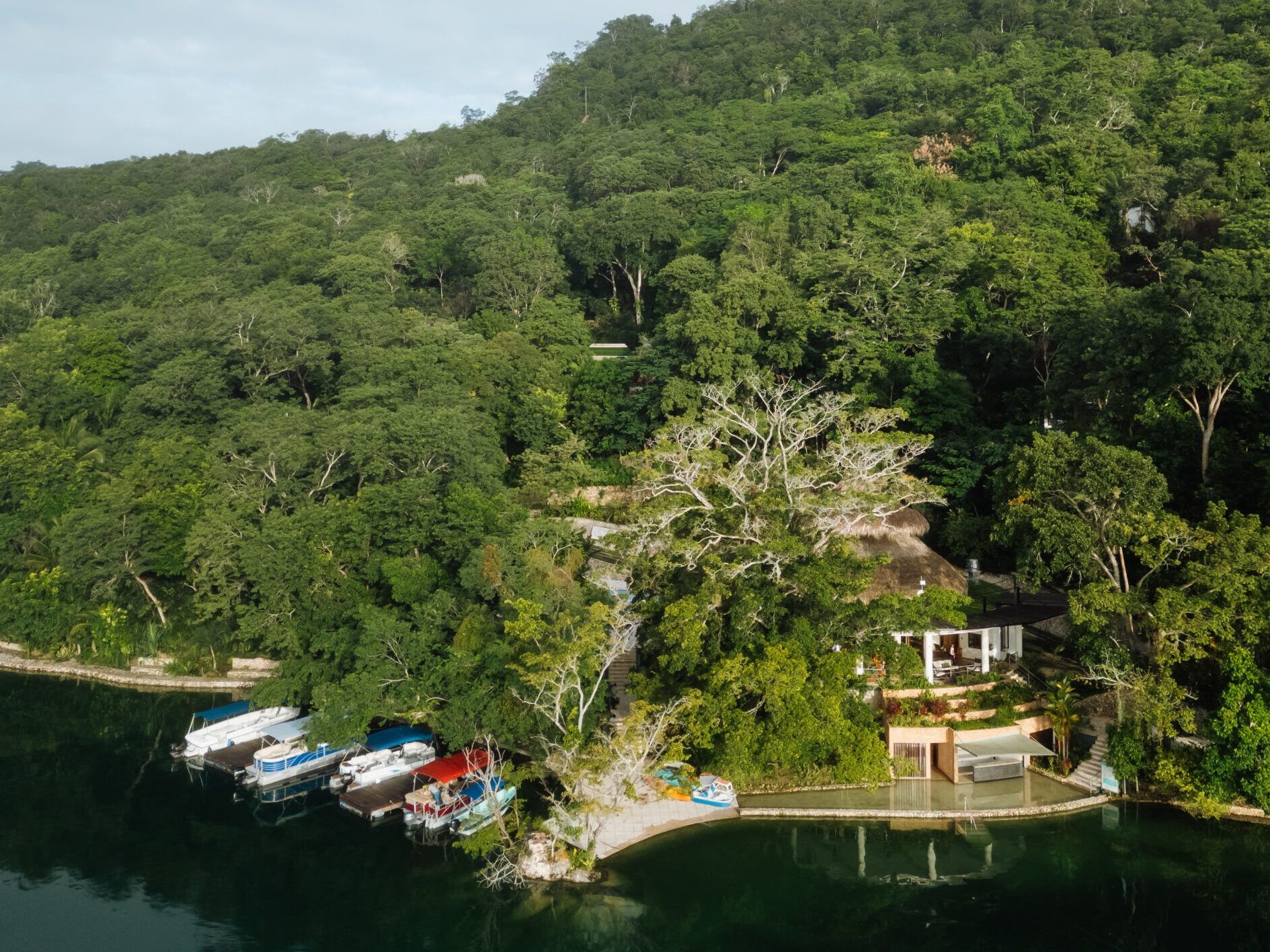 Arrival in Petén and Check-in at Bolontiku