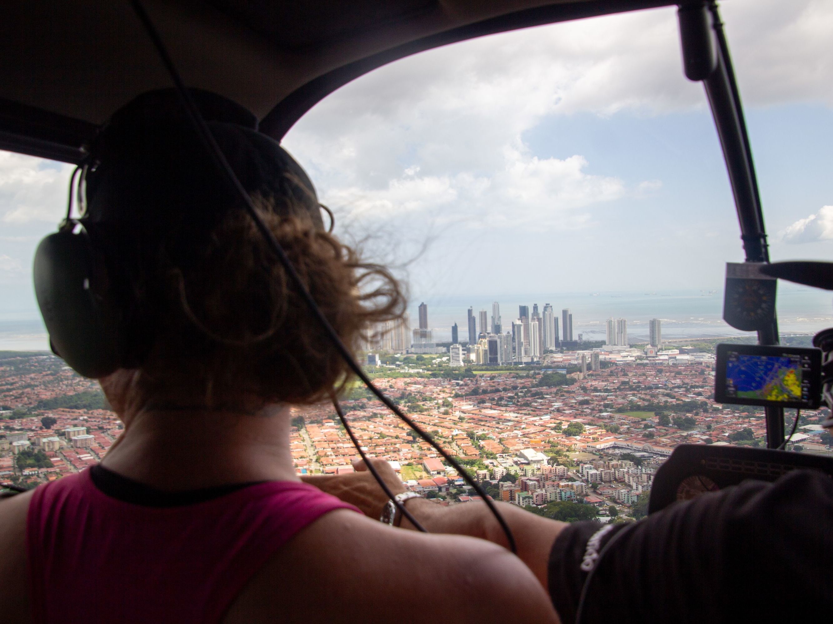 Private Helicopter Tour of the Panama Canal