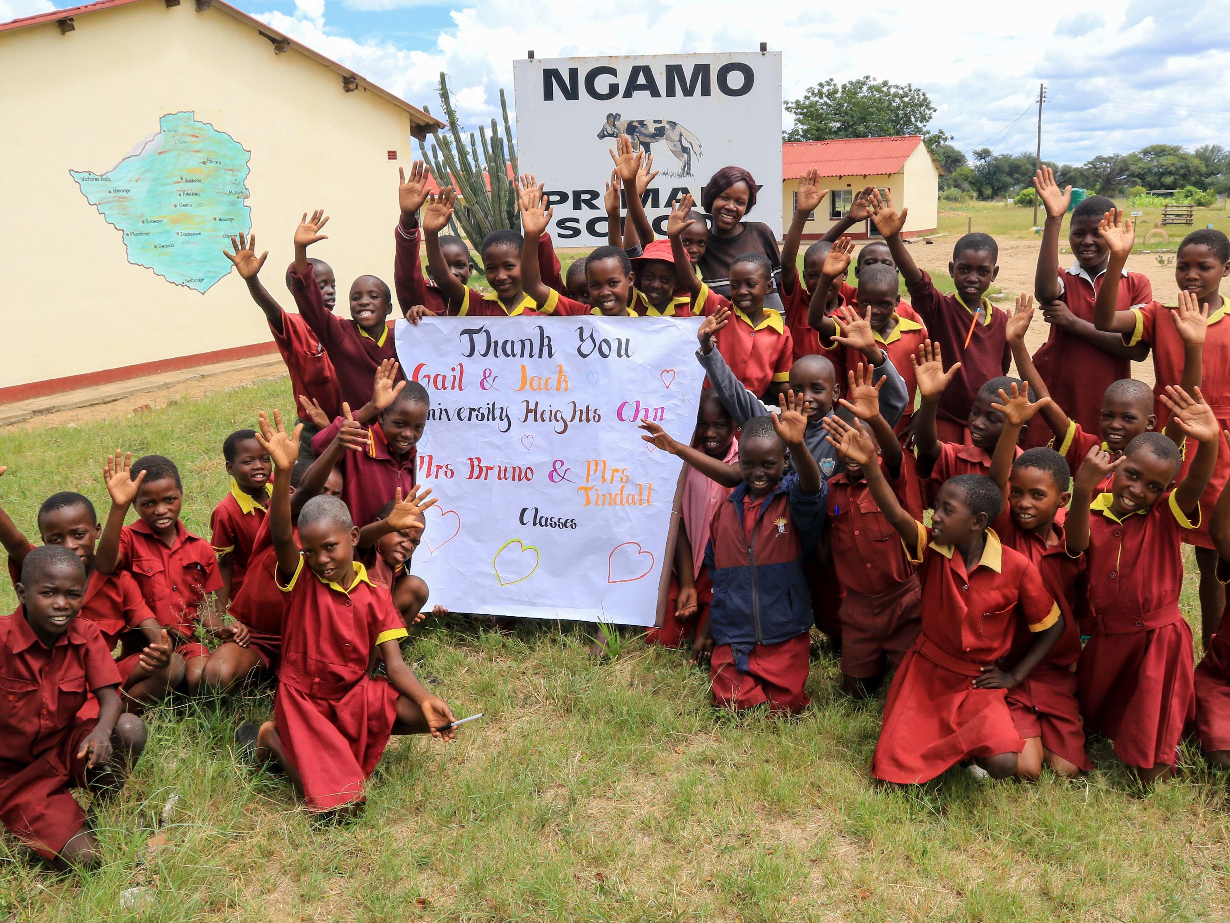 On safari in the Hwange National Park