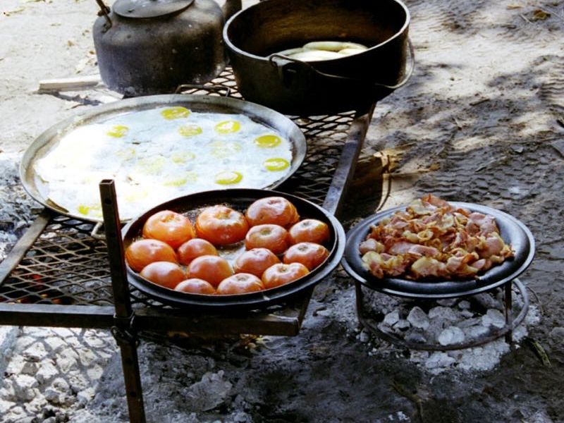 Wild Camping Botswana