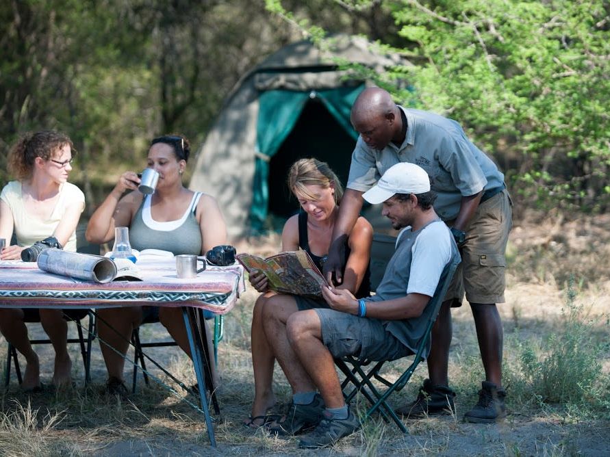 Wild Camping Botswana