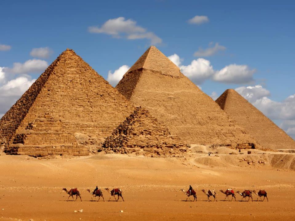 Great Pyramids and Sphinx of Giza