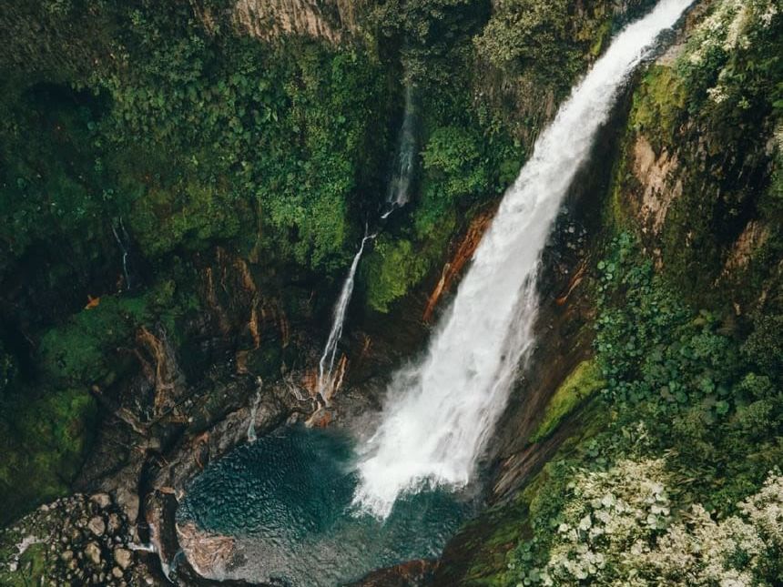 Las Gemelas Waterfall Long Hike - Private