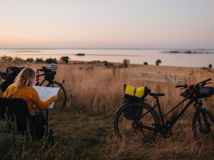 Bike around Aero Island