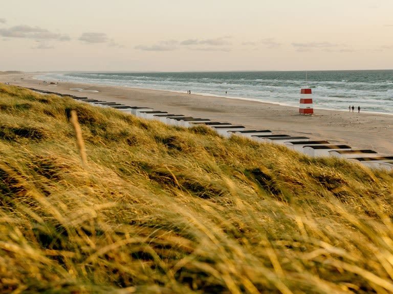 Drive to North Jutland. Afternoon at Lokken Beach
