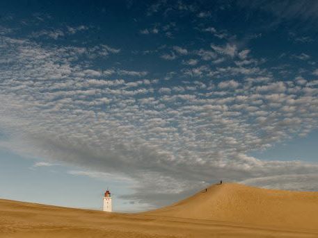Drive to North Jutland. Afternoon at Lokken Beach