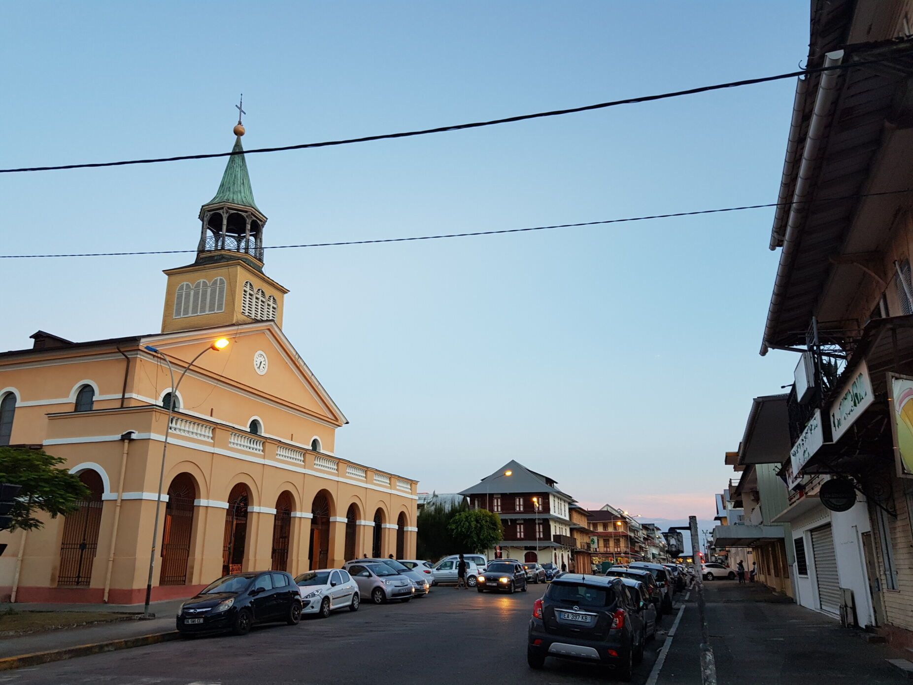 Guiana Space Centre and Guided Orientation of Cayenne