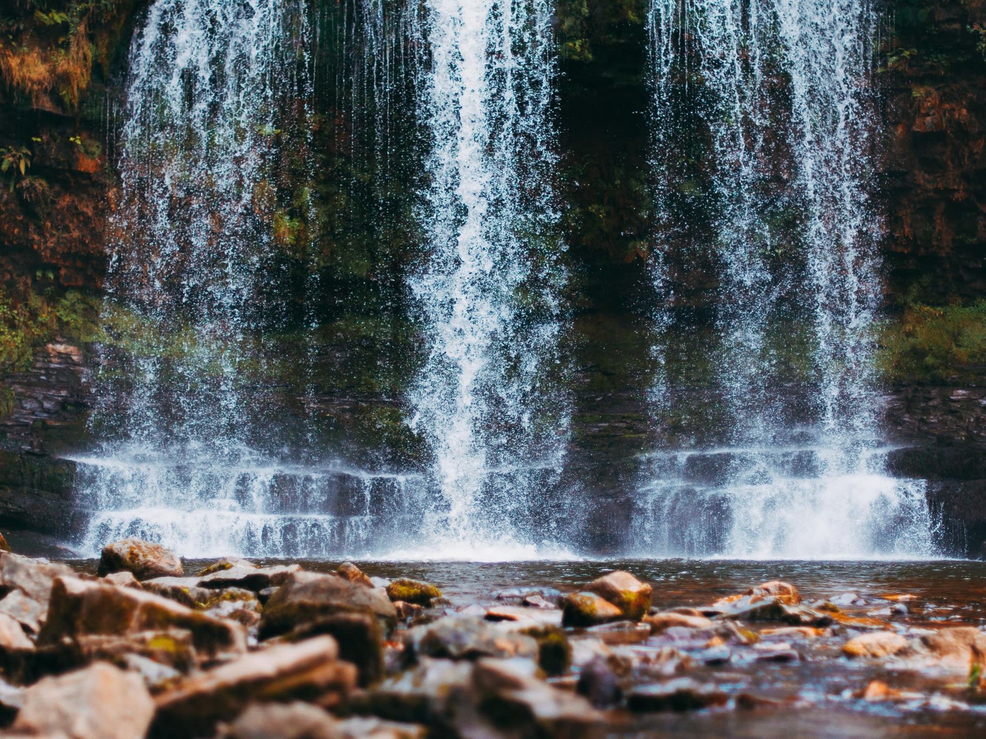 Canal boat trip on the Brecon Canal