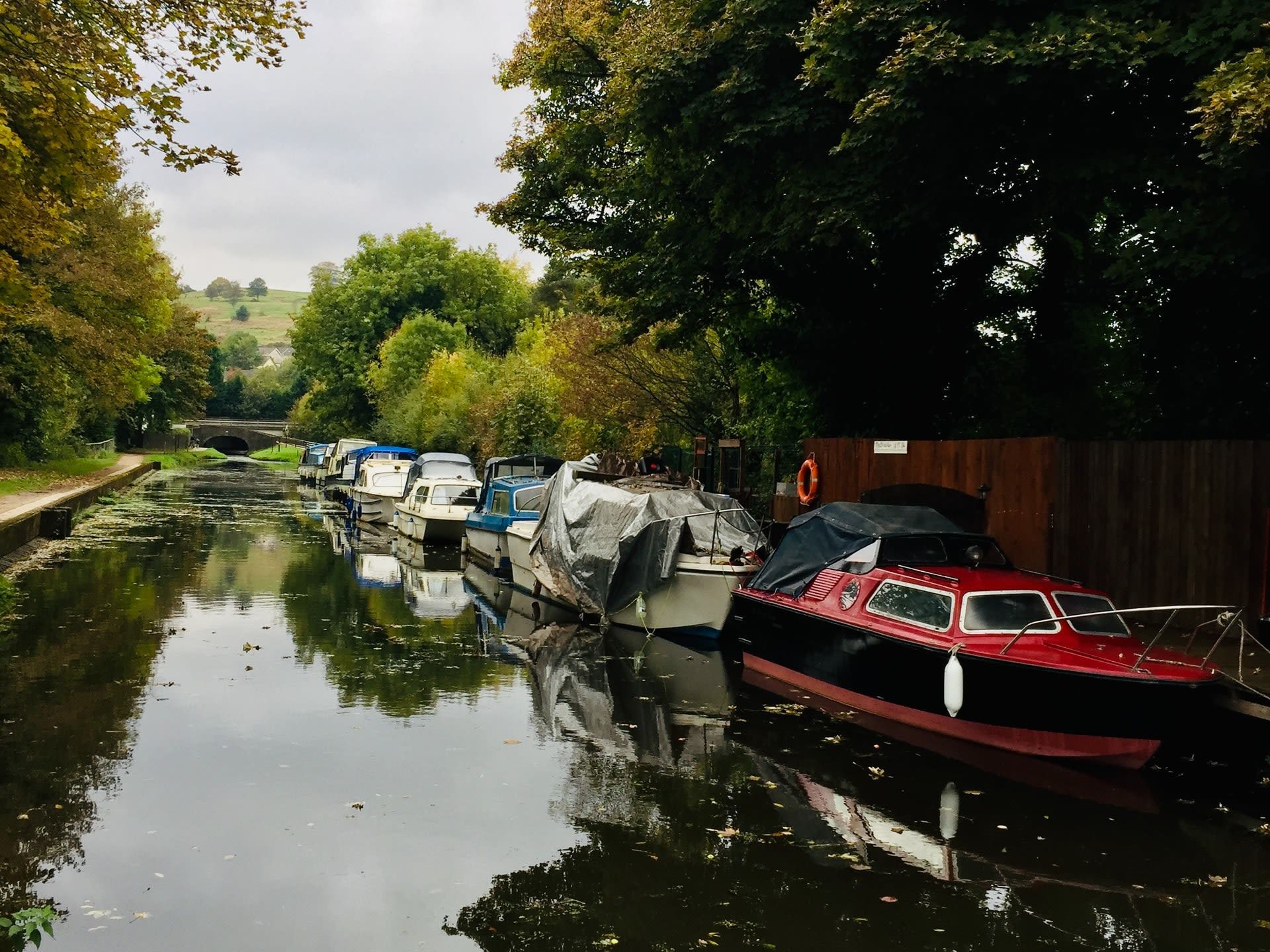 Canal boat trip on the Brecon Canal