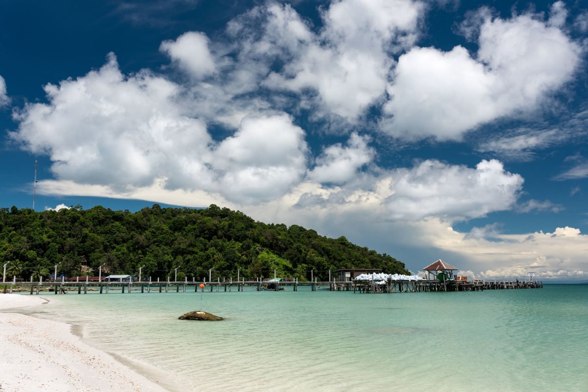 Koh Rong Beach Dock