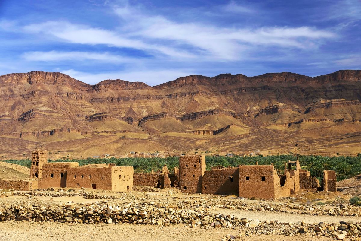draa valley landscape