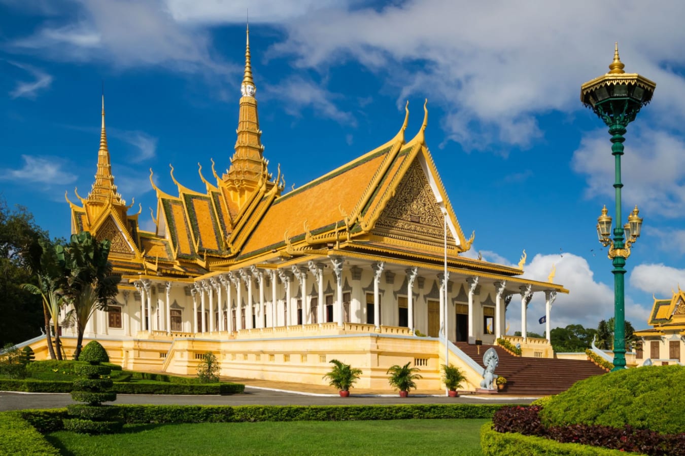 Royal Palace in Phnom Penh Cambodia