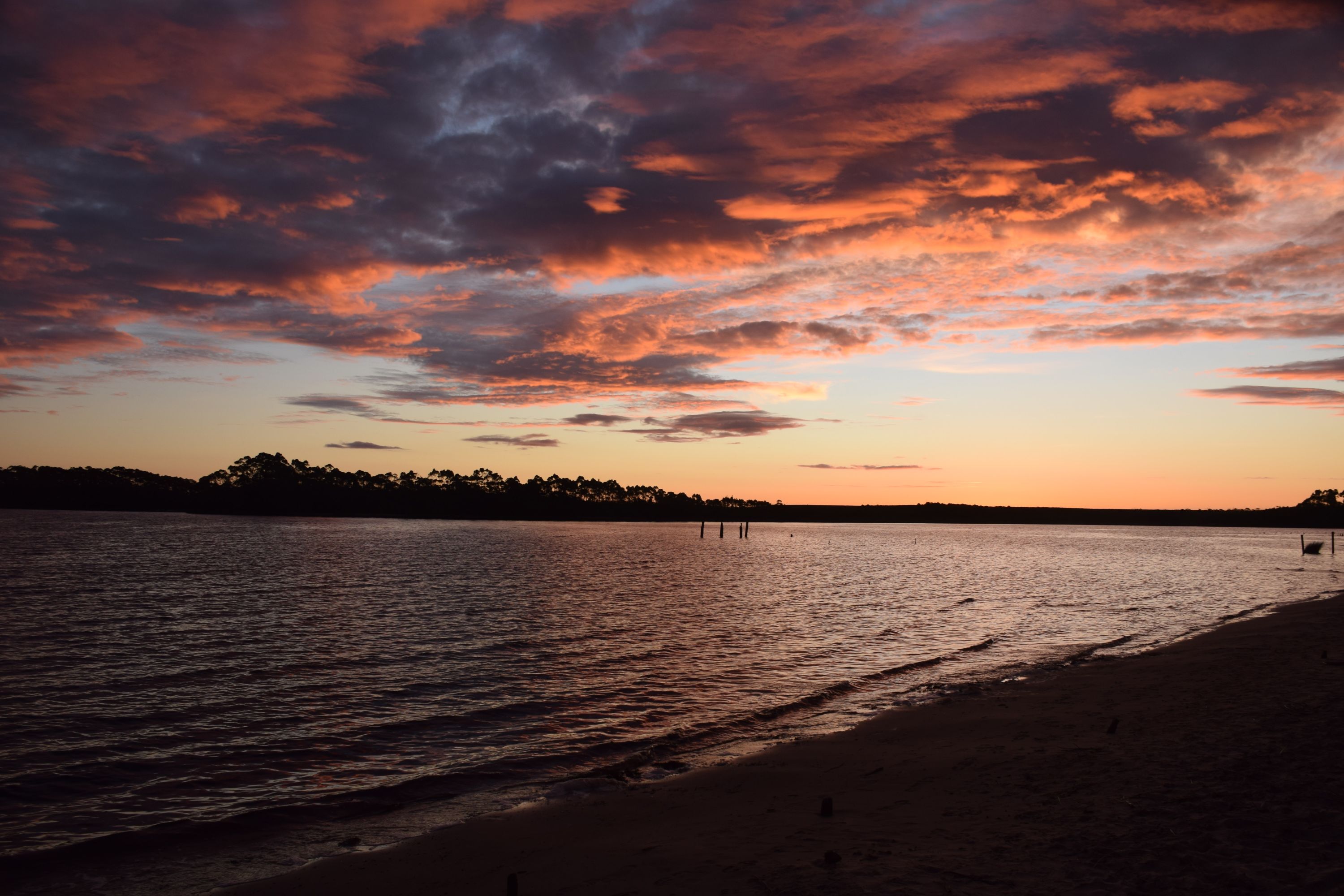 Strahan Beach Sunset