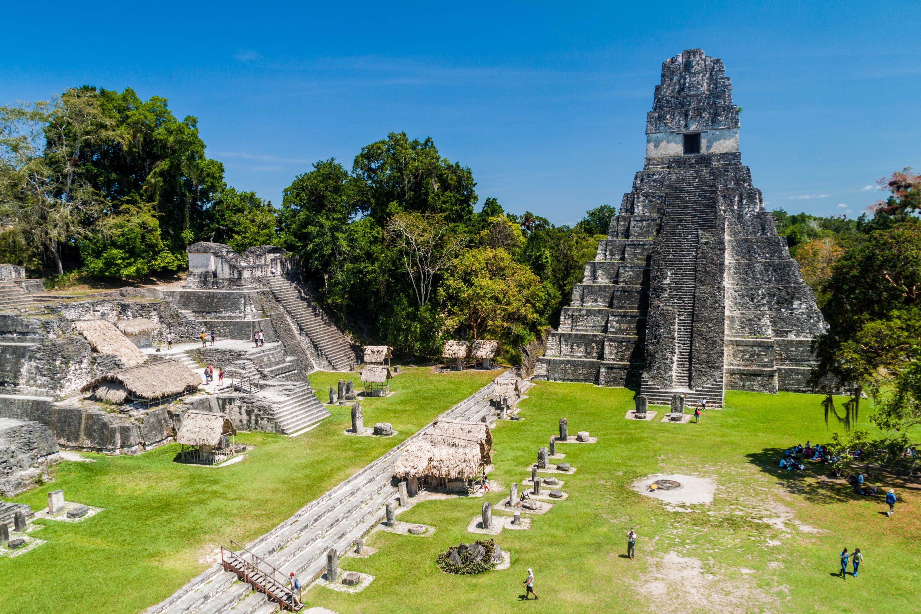 Tikal, a UNESCO world heritage site found in the northern region of Guatemala.