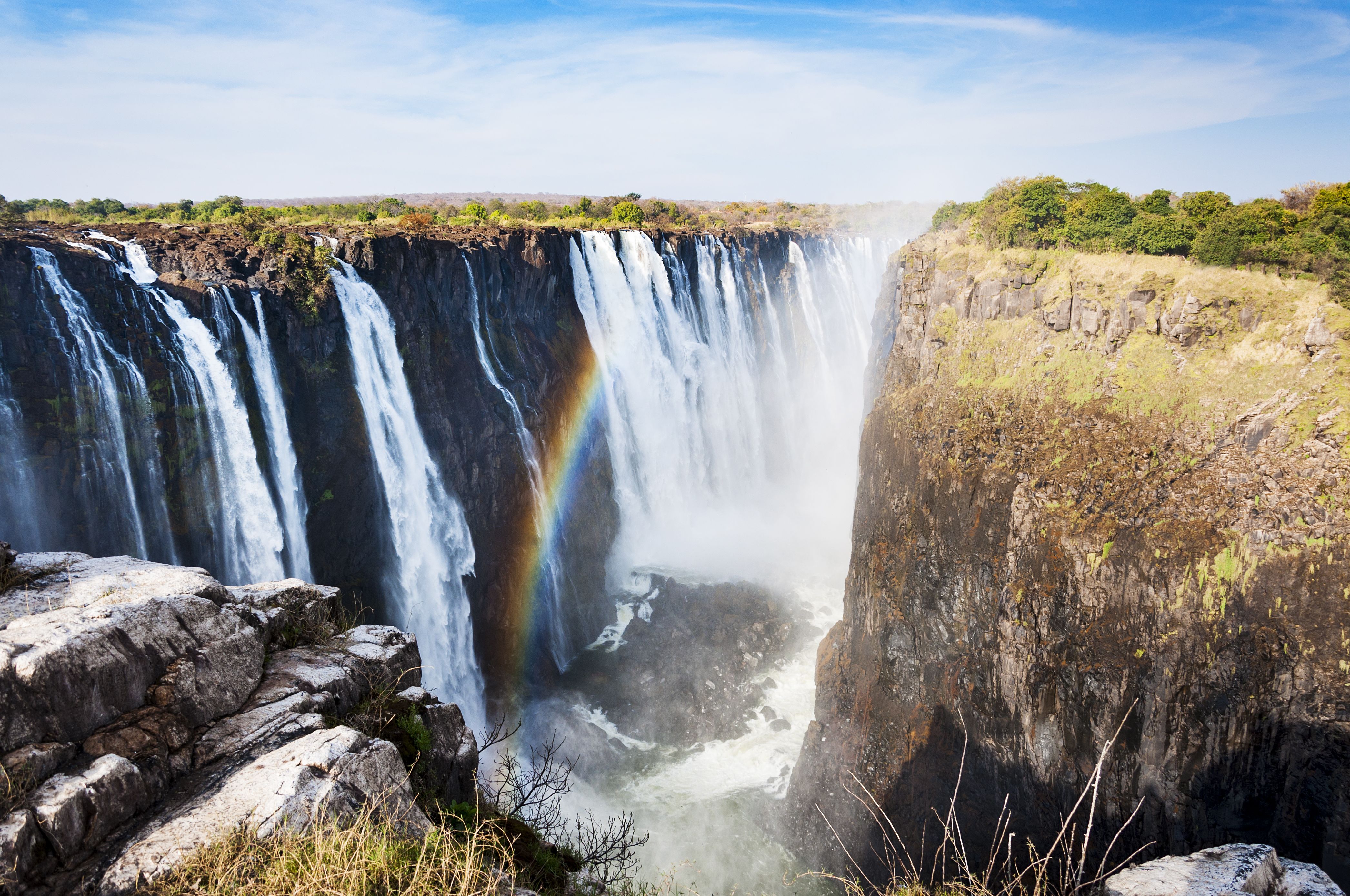 gictoria falls landscape