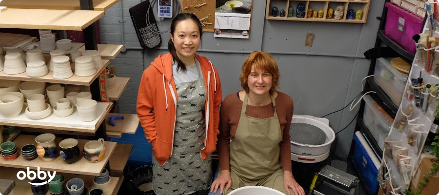 Clover and Emilia Pottery