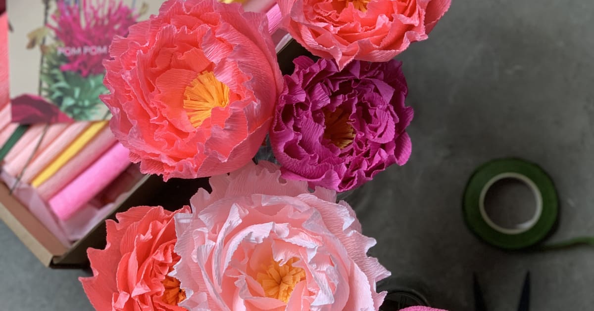 Paper Peony Kit | Obby
