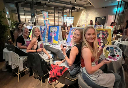 Paint Chill Co art classes in London