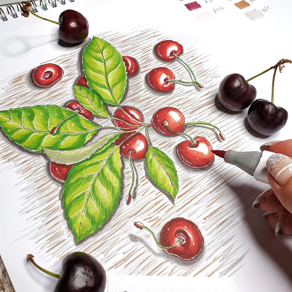 Learn to Draw with Markers: Beginners by Inspiring Sketchbook - art in London