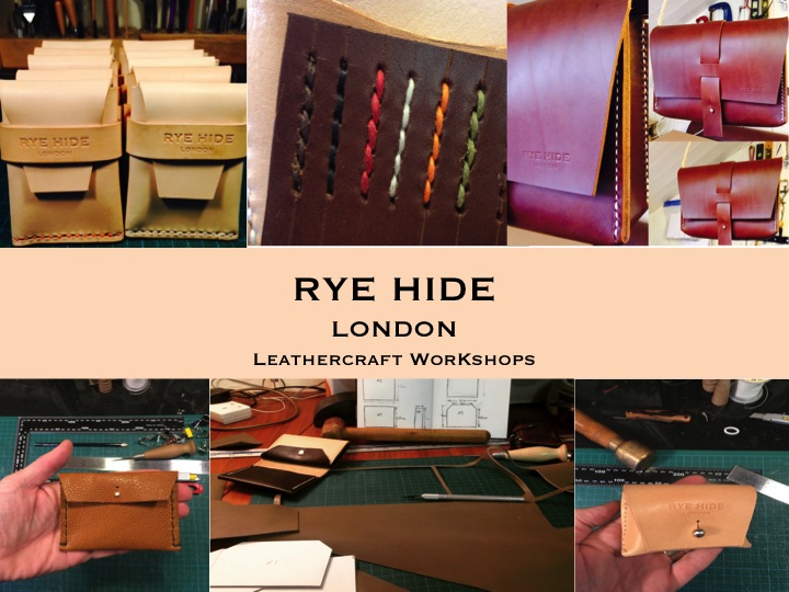 Leather Artisan - Belt Making Workshop by Rye Hide London - crafts in London
