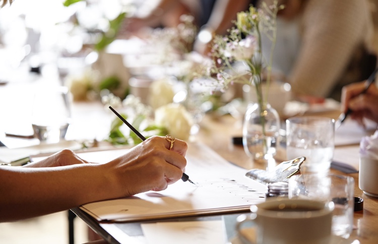 Modern Calligraphy for Improvers by London Calligraphy - art in London