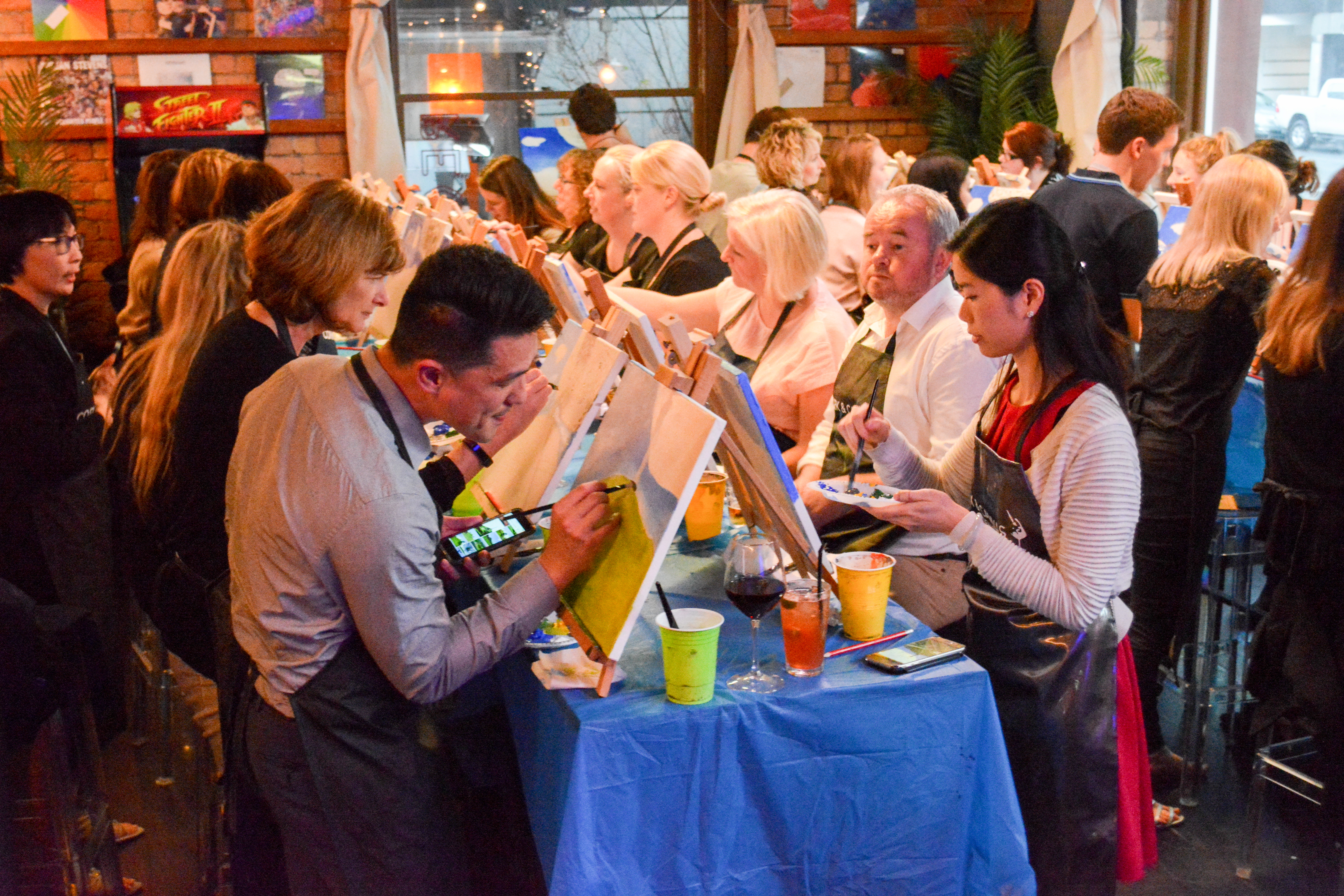 Paint & Wine - The Scream | The Canonbury Tavern - Paintvine by Paintvine - art in London