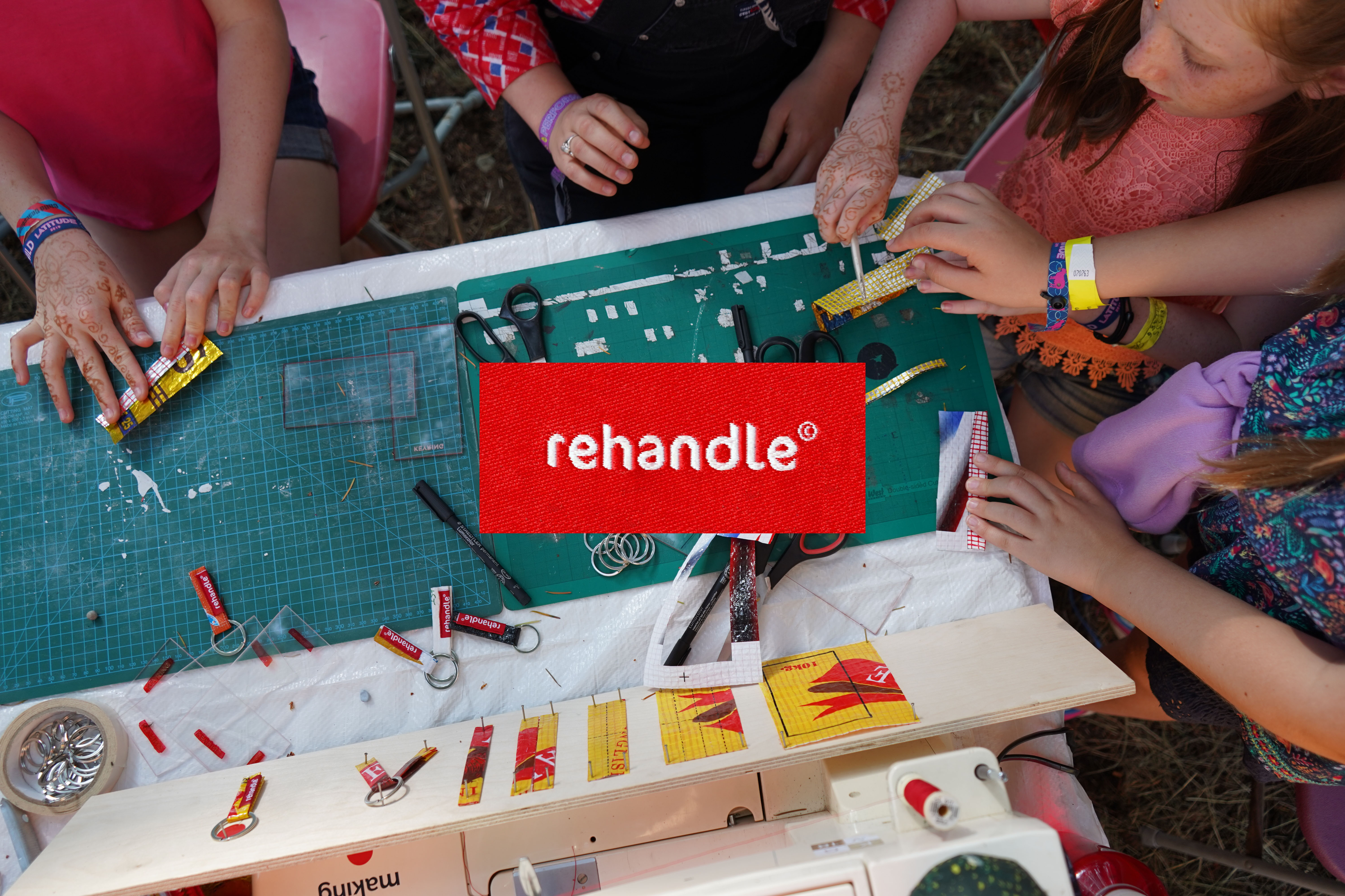 Eco Pouch Making with Sustainable Designers by Rehandle - crafts in London
