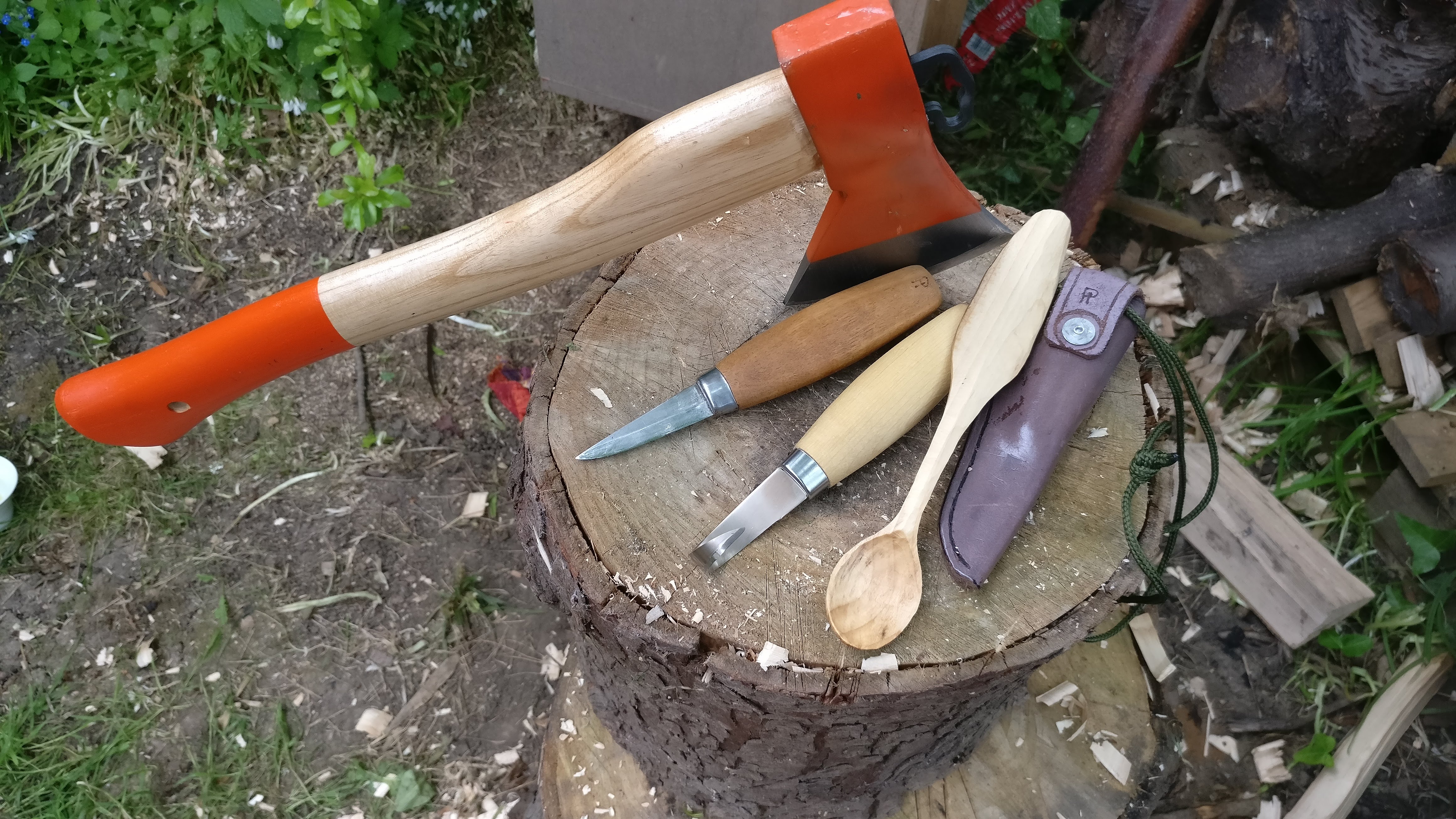 Five Evening Spoon Carving Course by Crafting Shed - crafts in London