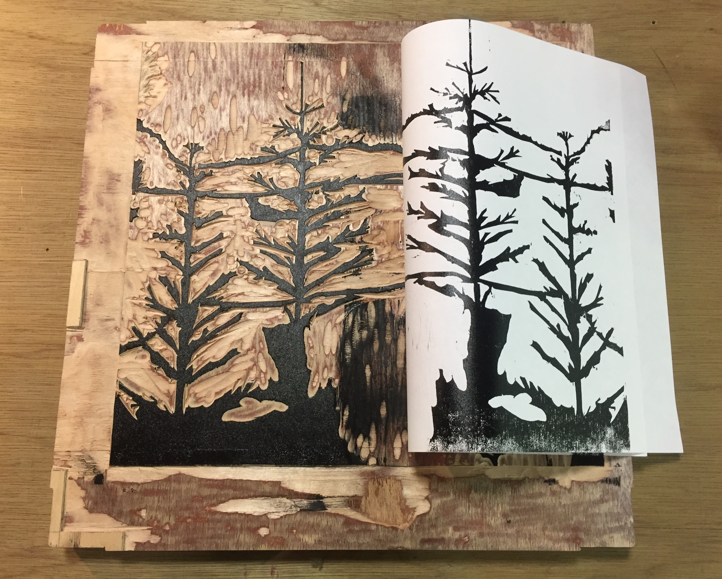 Woodcut Printing by Booker Print House - art in London