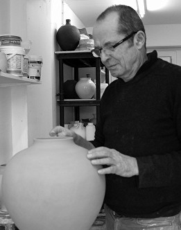 Throwing on the Potters Wheel by The Coiled Pot - art in London