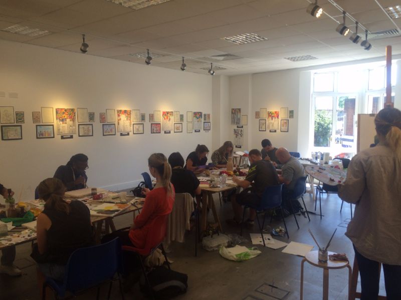 Paint your own Saturday! by Allan Storer Art - art in London
