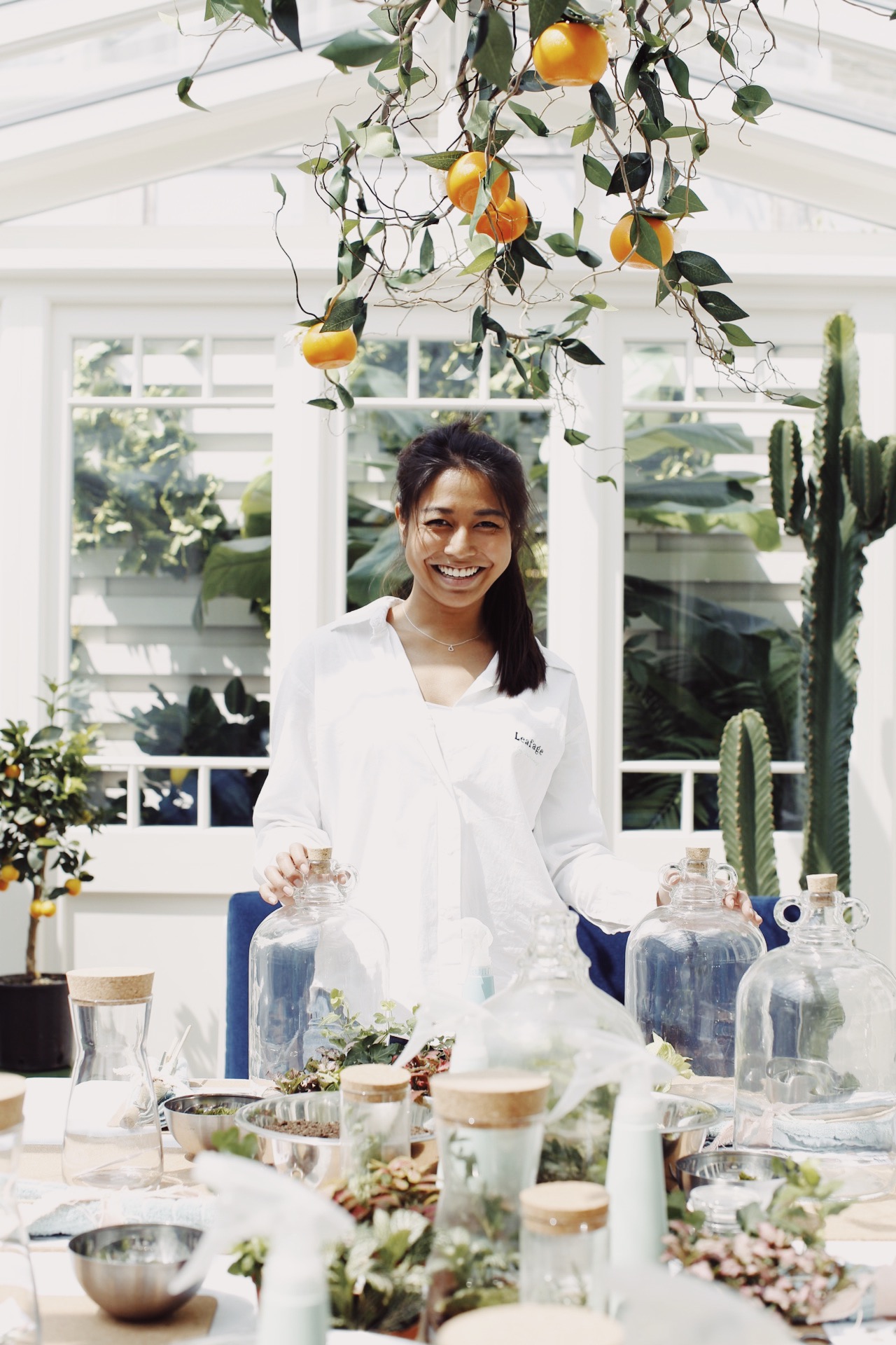 Leafage Demijohn & Christmas Bauble Terrarium Workshop by Leafage - crafts in London