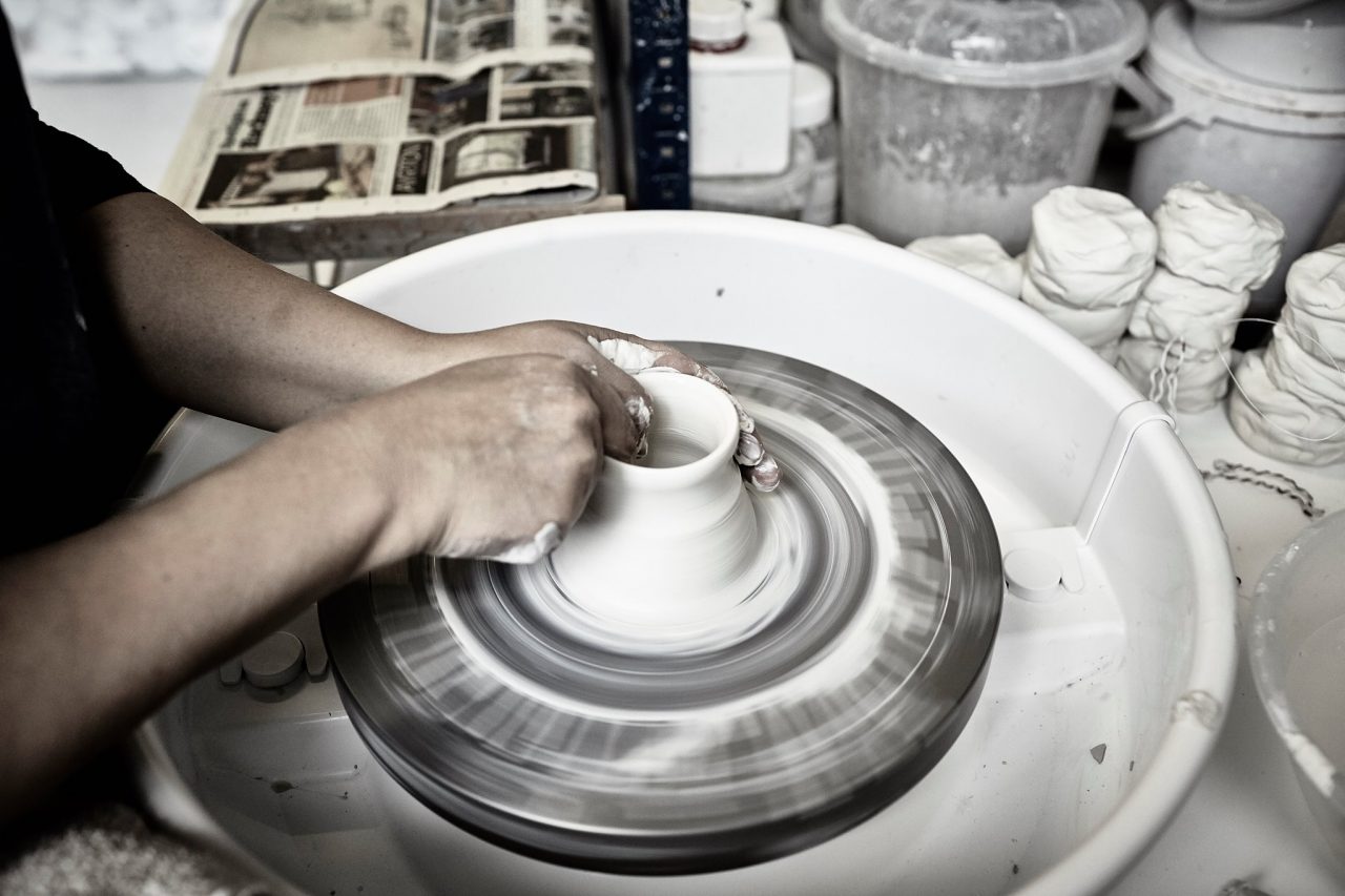 Pottery Throwing Taster Workshop by Edit Juhasz Ceramics - art in London
