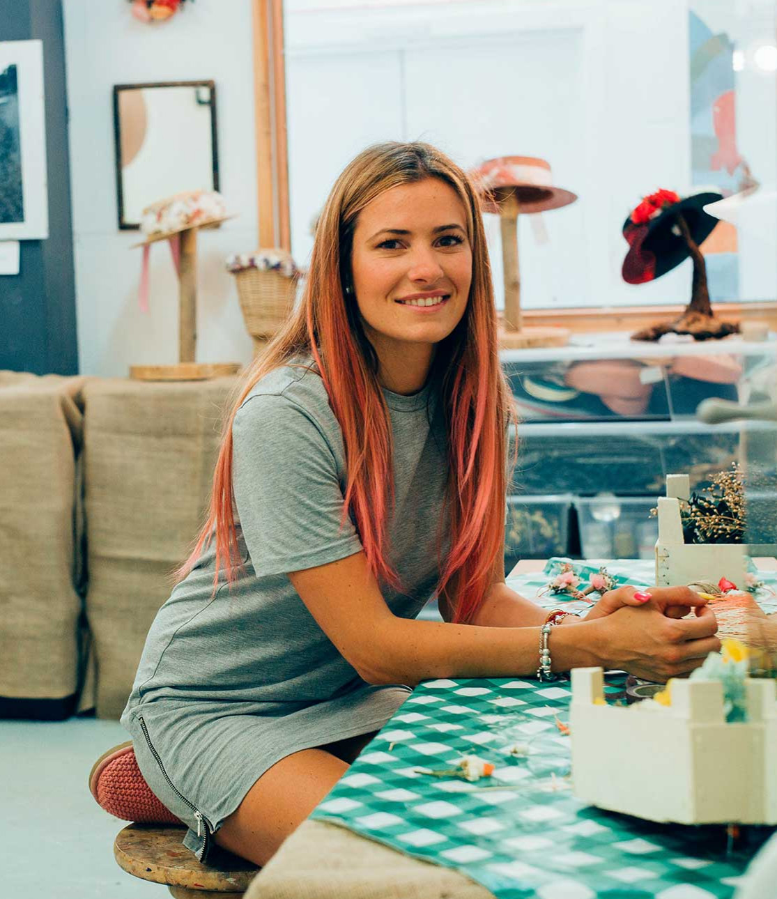 Festival Headpiece Making Workshop & Flower crown by Sophie and Luna London - crafts in London