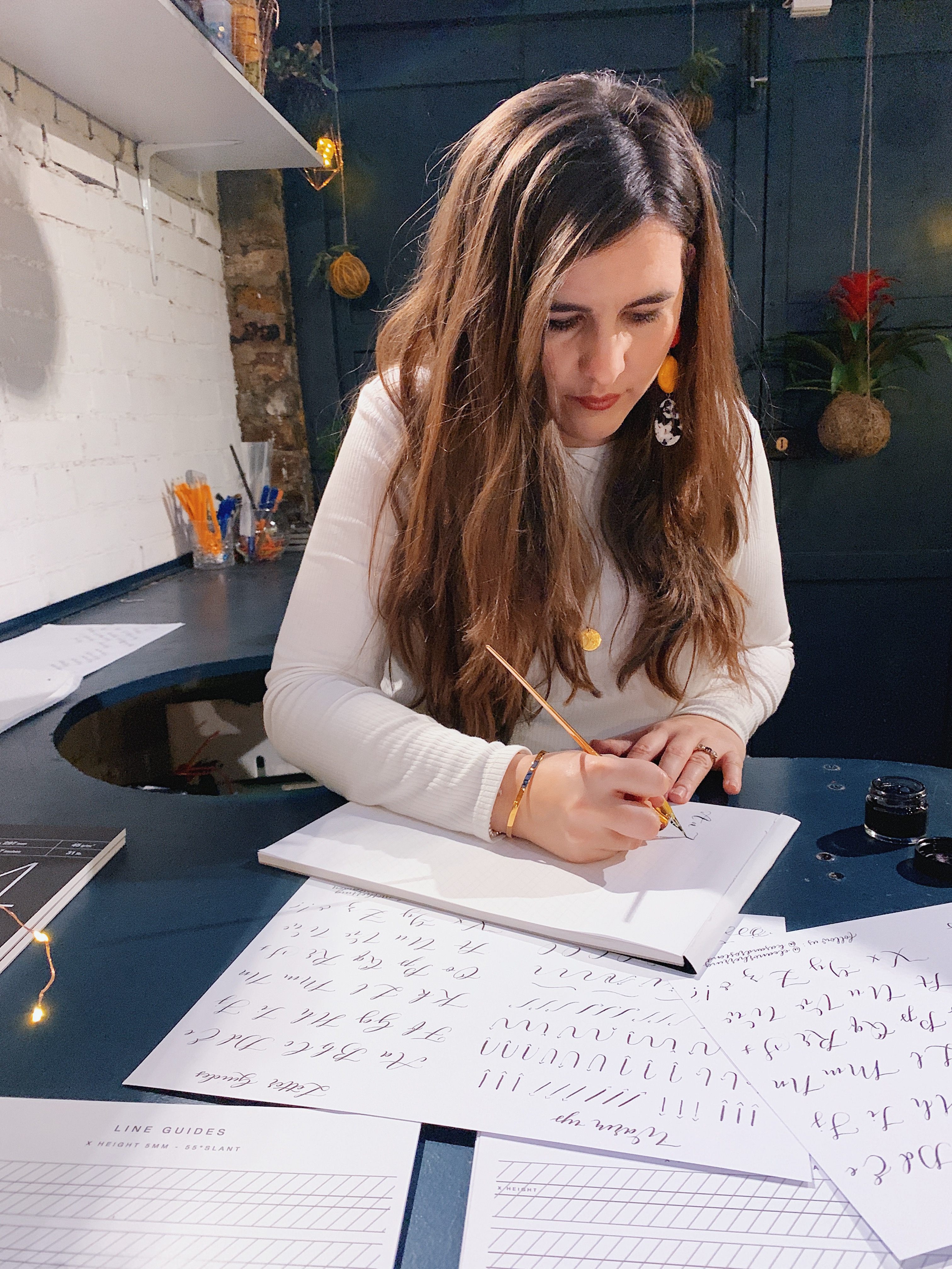 Calligraphy and Cocktails by Creating Eleanor - art in London