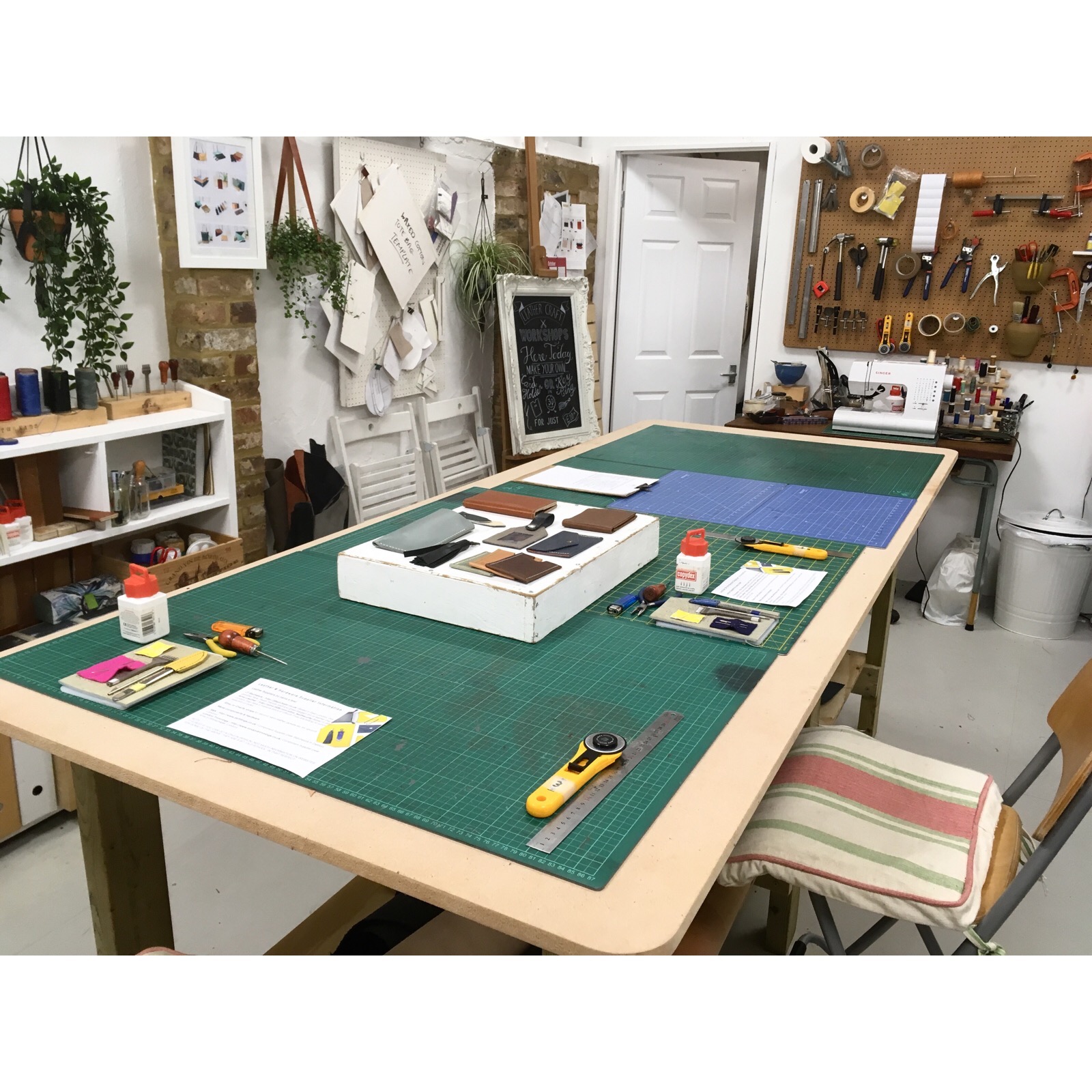 Leather Plant Hanger Workshop by Rosanna Clare - crafts in London