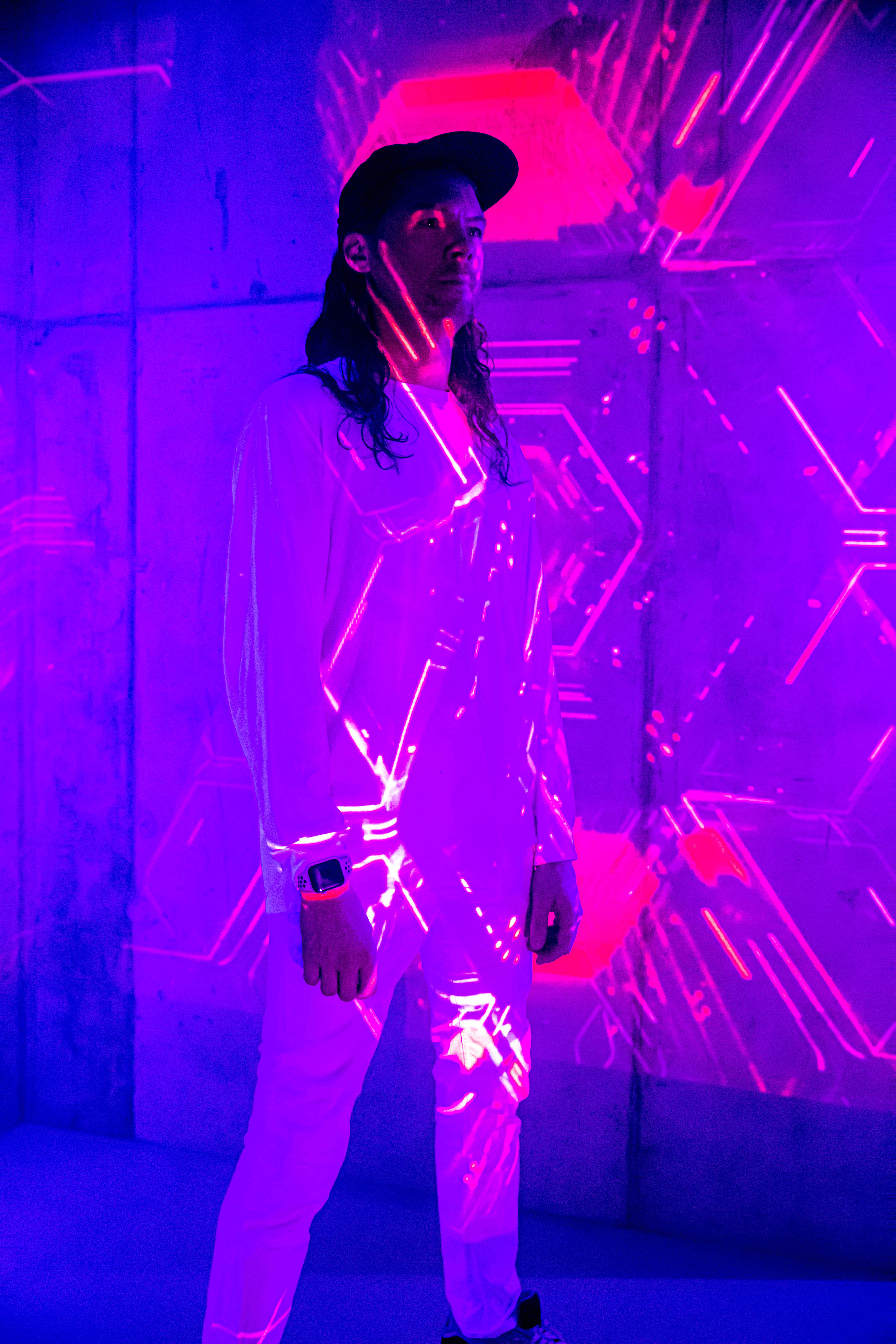 Immersive Experience, Lighting Design & Introduction to Projection Mapping by Paul Mortimore - art in London