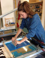 Kids Block Printing Workshop by Nicole Line Workshops - art in London